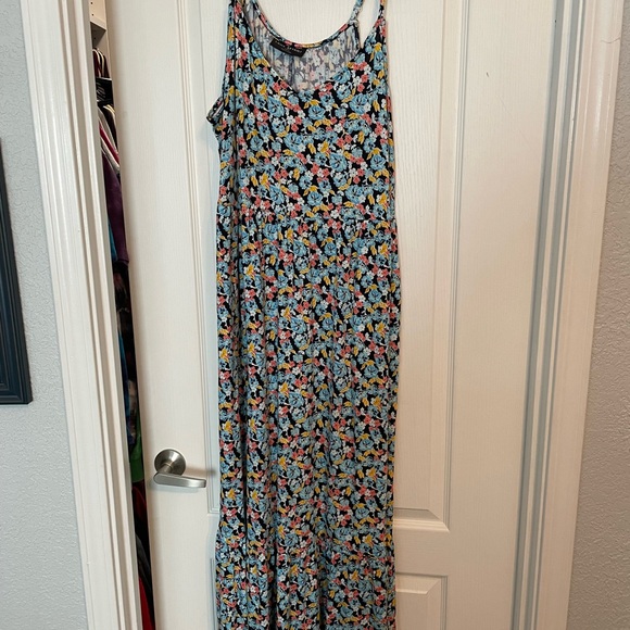Lane Bryant Floral Maxi Dress - Multicolor - Picture 1 of 5